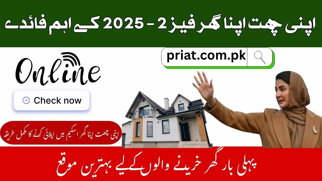 Benefits of Apni Chhat Apna Ghar Phase 2