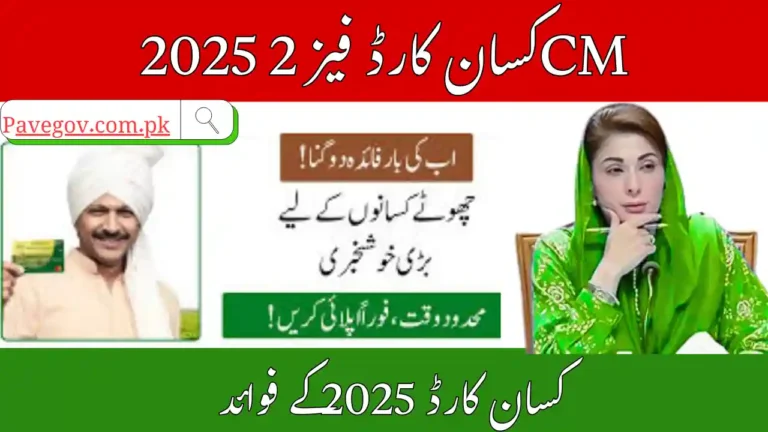 CM Punjab Kissan Card Phase 2 2025