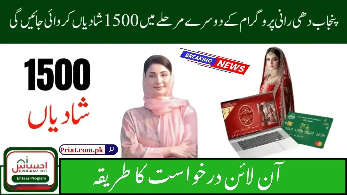 CM Punjab Marriage Grant for Disabled Persons Phase 2 2025