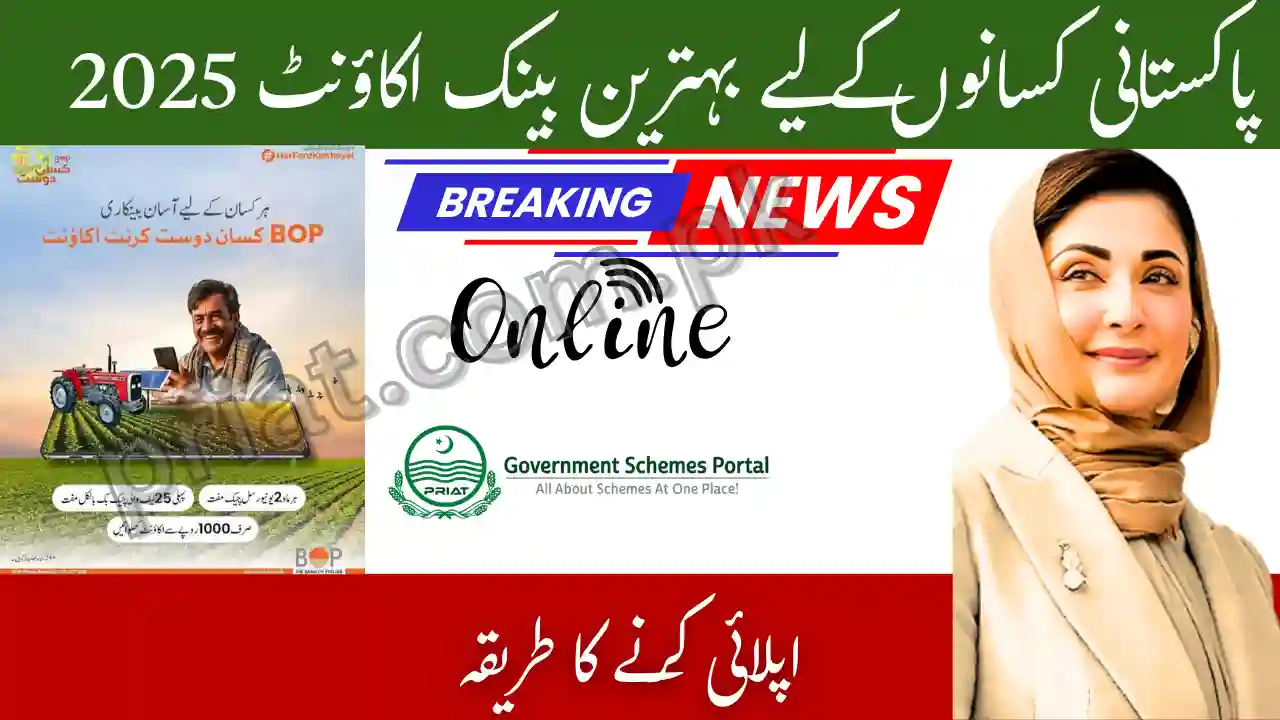 Best Bank Account for Pakistani Farmers 2025