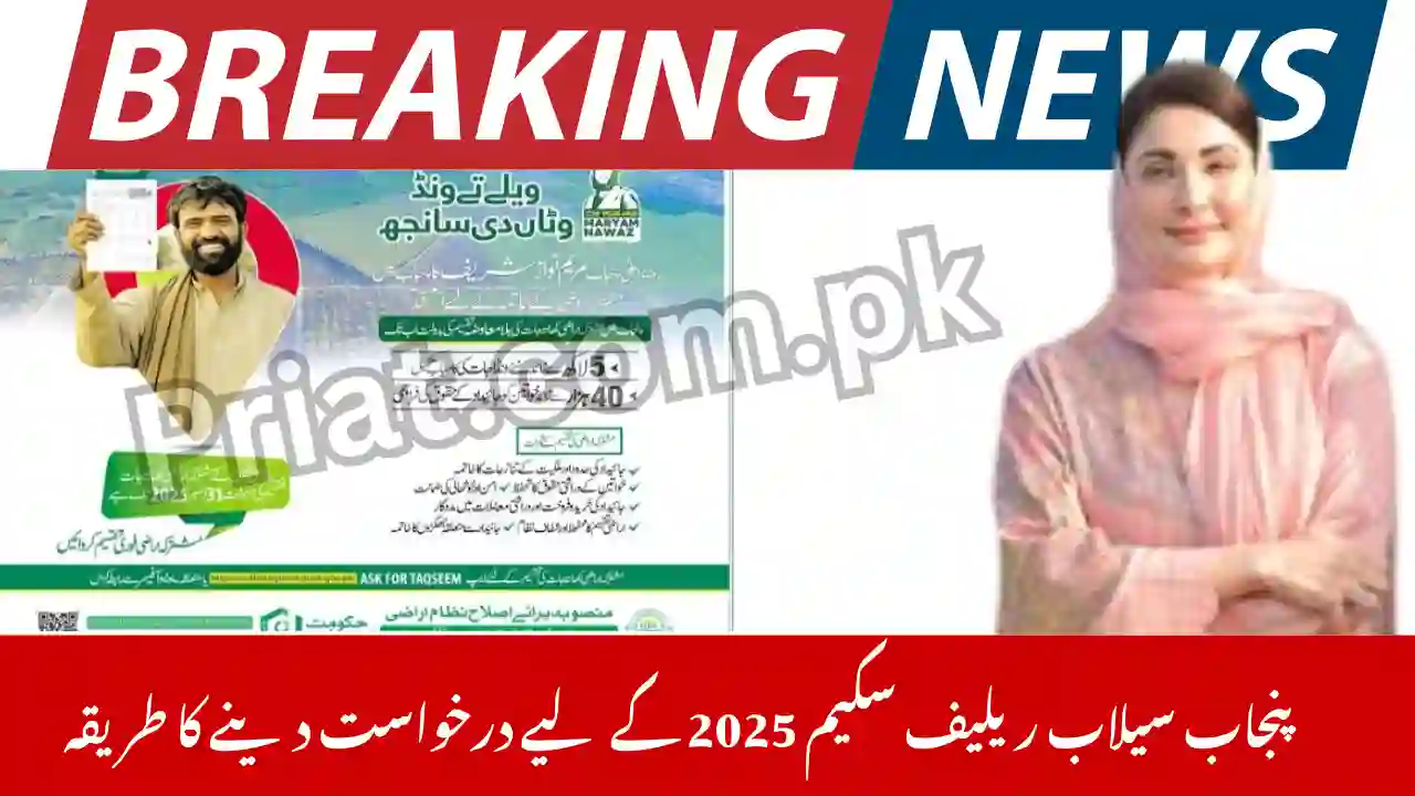 Punjab Flood Relief Scheme 2025