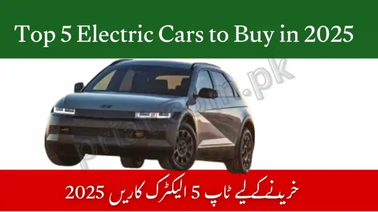 Top 5 Electric Cars to Buy in 2025