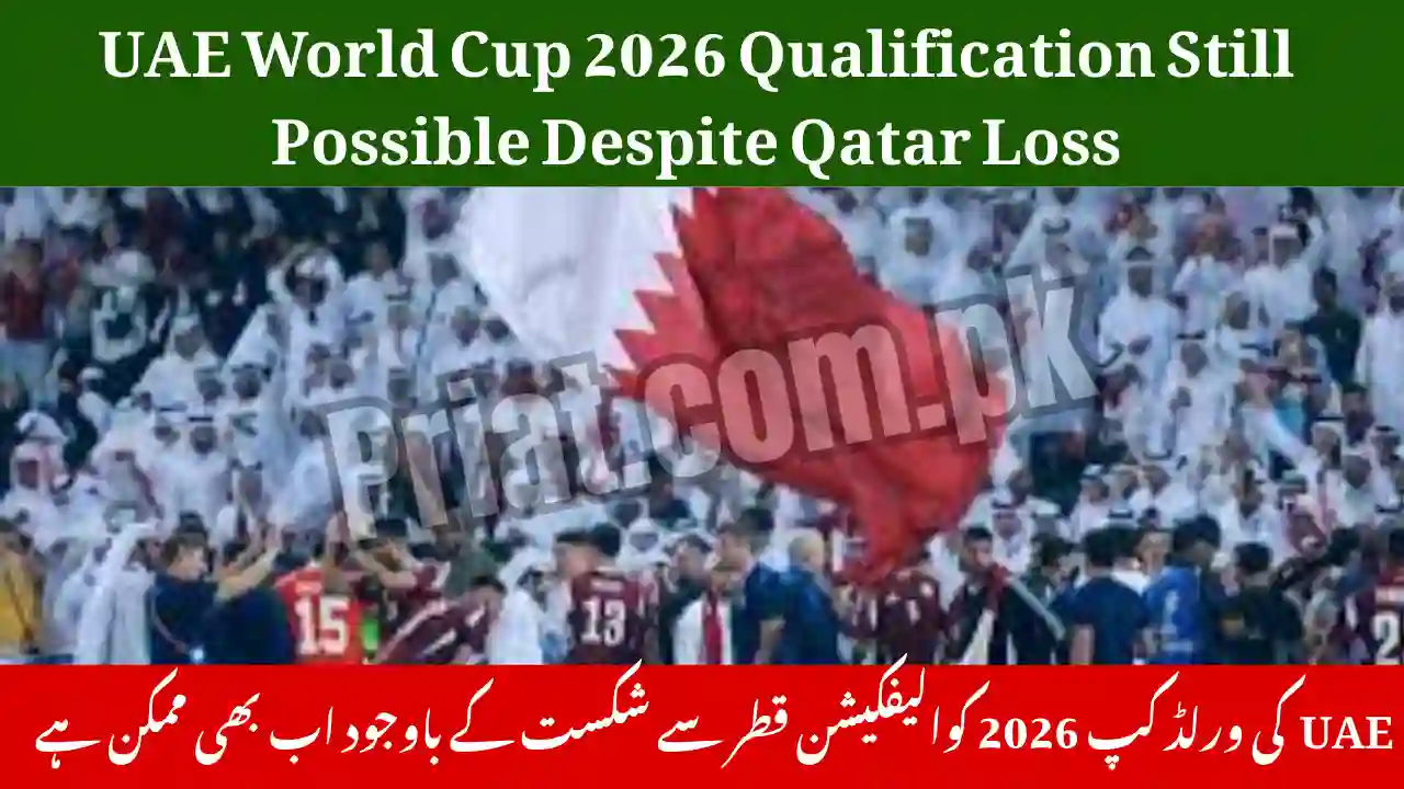 UAE World Cup 2026 Qualification Still Possible Despite Qatar Loss