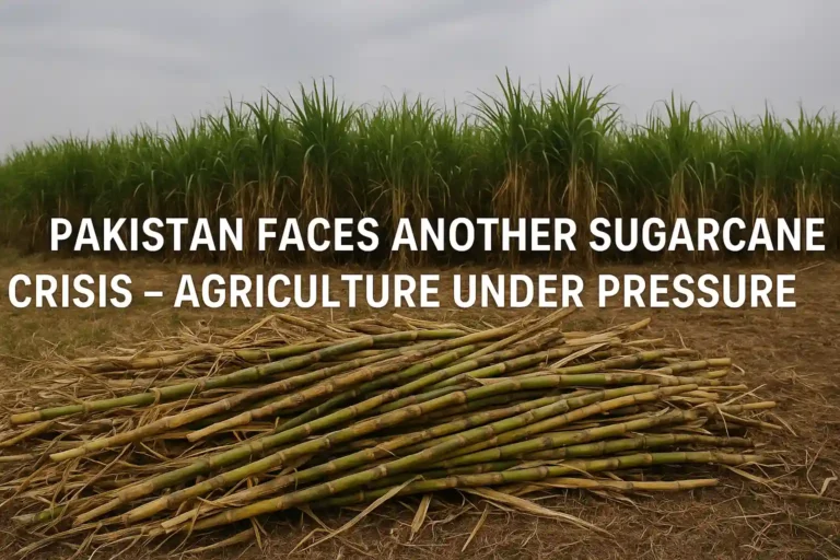 Pakistan Faces Another Sugarcane Crisis