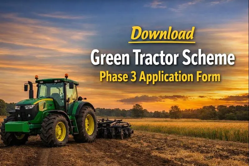 Download Green Tractor Scheme Phase 3 Application Form
