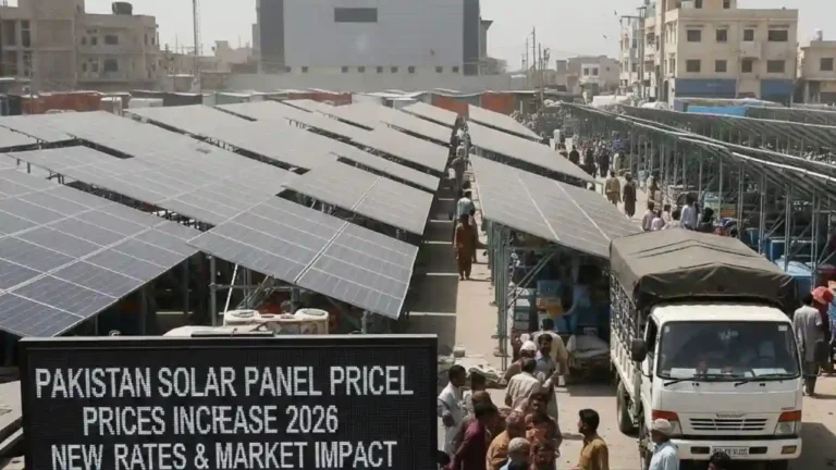Pakistan Solar Panel Prices Increase in 2026 – New Rates & Market Impact