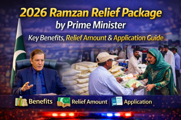 2026 Ramzan Relief Package by Prime Minister Key Benefits, Relief Amount & Application Guide