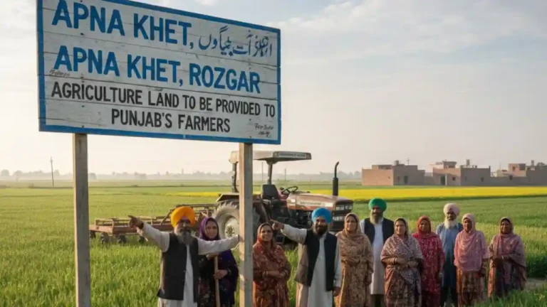 Agriculture Land To be Provided to Punjab’s Farmers Under “Apna Khet, Apna Rozgar” Program