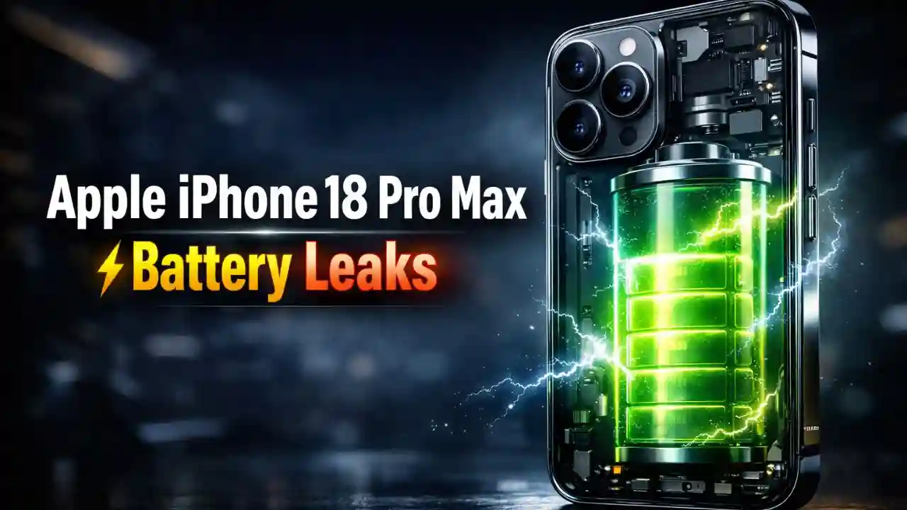Apple iPhone 18 Pro Max Battery Leaks