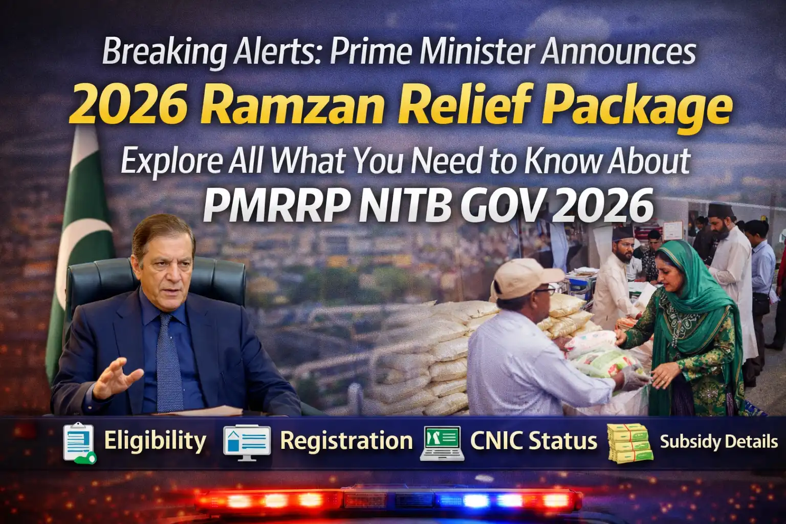 Breaking Alerts Prime Minister Announces 2026 Ramzan Relief Package – Explore All What You Need to Know About PMRRP NITB GOV 2026