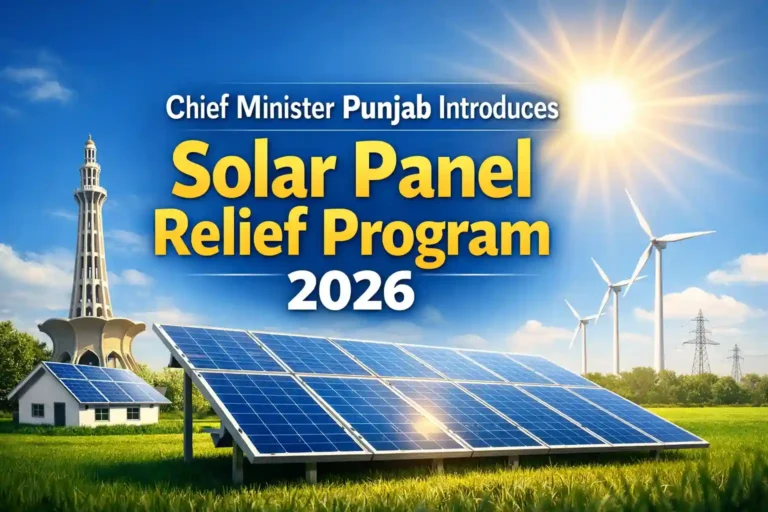 Chief Minister Punjab Introduces Solar Panel Relief Program 2026