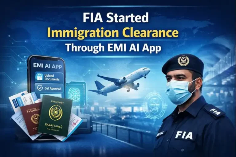 FIA Started Immigration Clearance Through EMI AI App