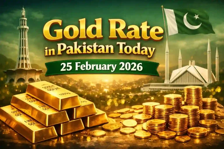 Gold Rate in Pakistan Today 25 February 2026