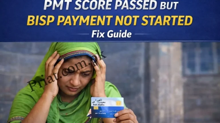 PMT Score Passed but BISP Payment Not Started – Fix Guide