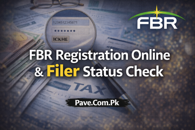 How To Become a Tax Filer in Pakistan | FBR Registration Online & Filer Status Check Process Complete Guide