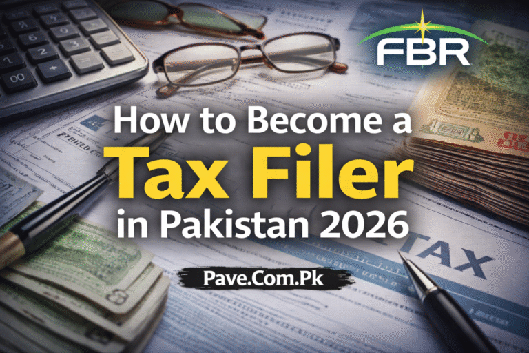 How To Become a Tax Filer in Pakistan | FBR Registration Online & Filer Status Check Process Complete Guide