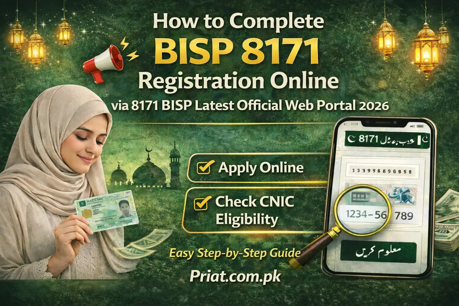 How to Complete BISP 8171 Registration Online via 8171 BISP Latest Official Web Portal 2026