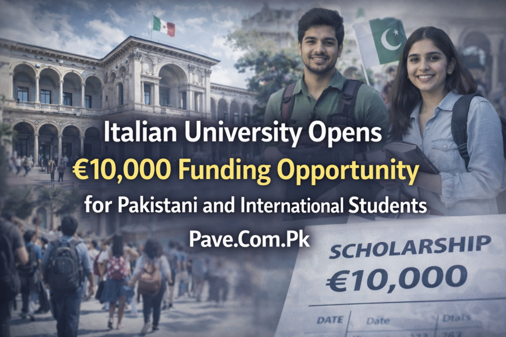 Italian University Opens €10,000 Funding Opportunity for Pakistani and International Students 2 Italian University Opens E10000 Funding Opportunity for Pakistani and International Students
