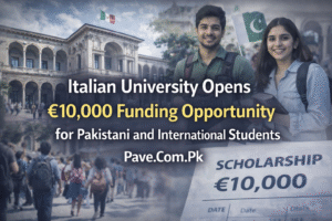 Italian University Opens E10000 Funding Opportunity for Pakistani and International Students