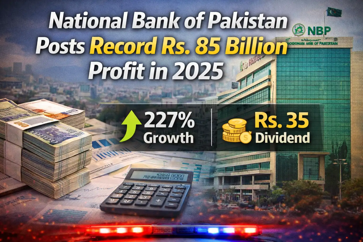 National Bank of Pakistan Posts Record Rs. 85 Billion Profit in 2025