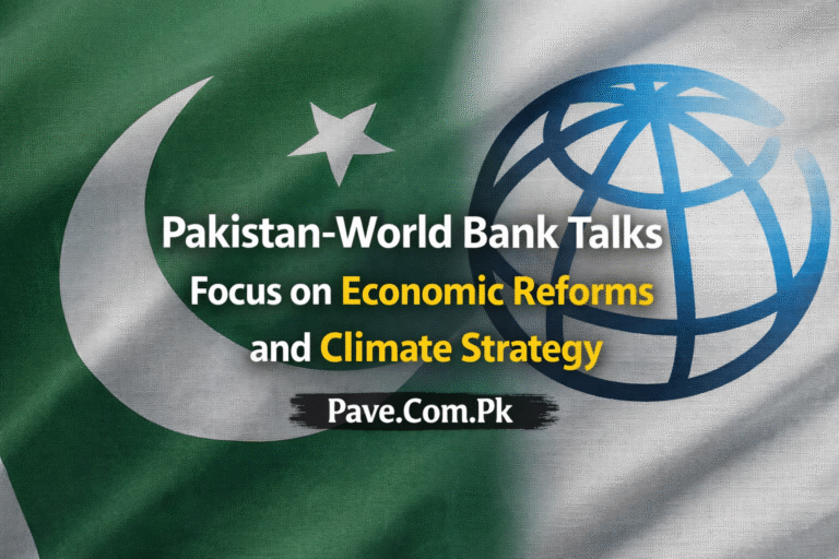 Pakistan-World Bank Talks Focus on Economic Reforms and Climate Strategy