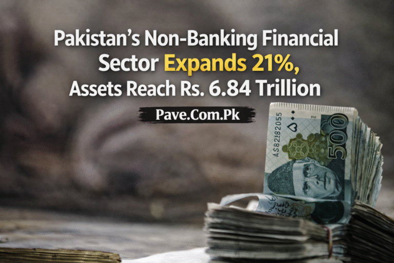 Pakistan’s Non-Banking Financial Sector Expands 21%, Assets Reach Rs. 6.84 Trillion