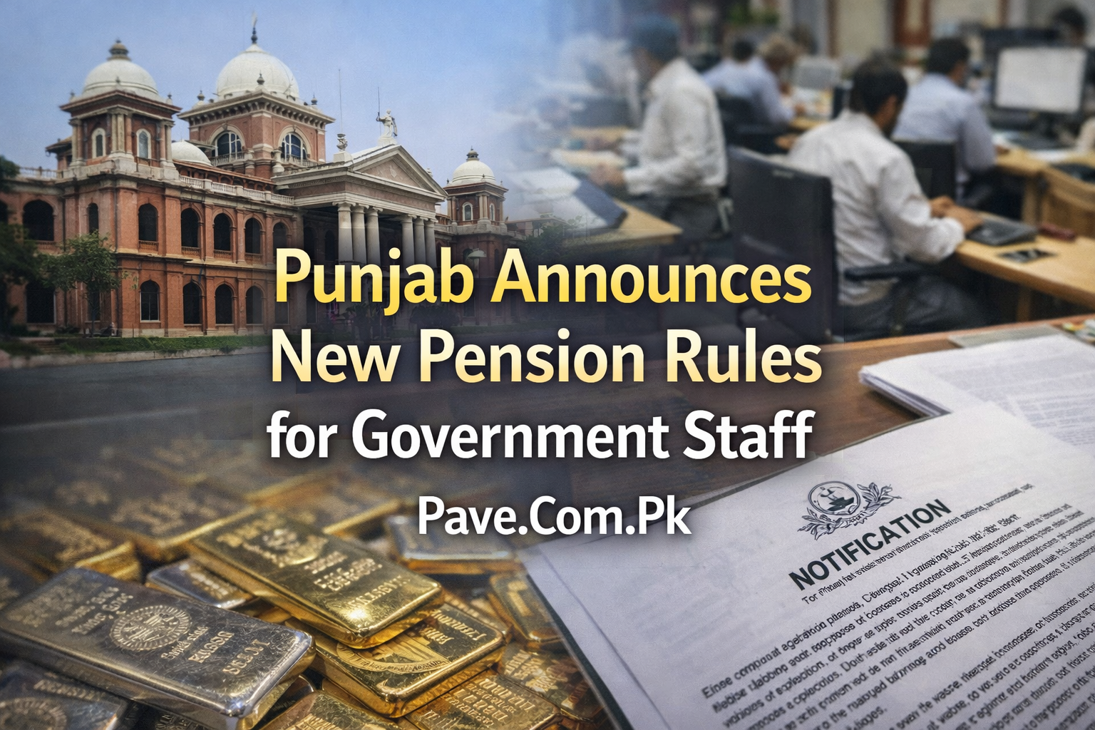 Punjab Announces New Pension Rules for Government Staff