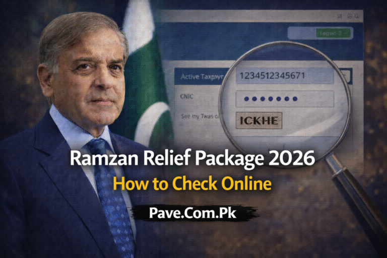 Ramzan Relief Package 2026 | How to Check Online & Apply Step by Step Easy Guide