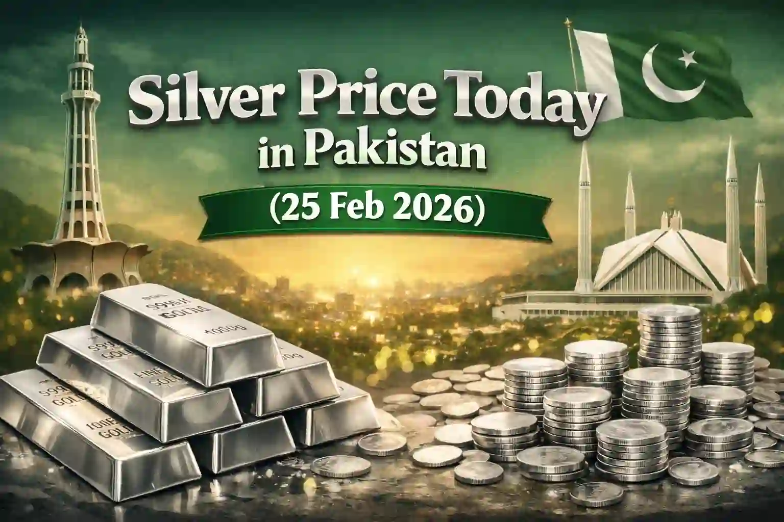 Silver Price Today in Pakistan (25 Feb 2026)