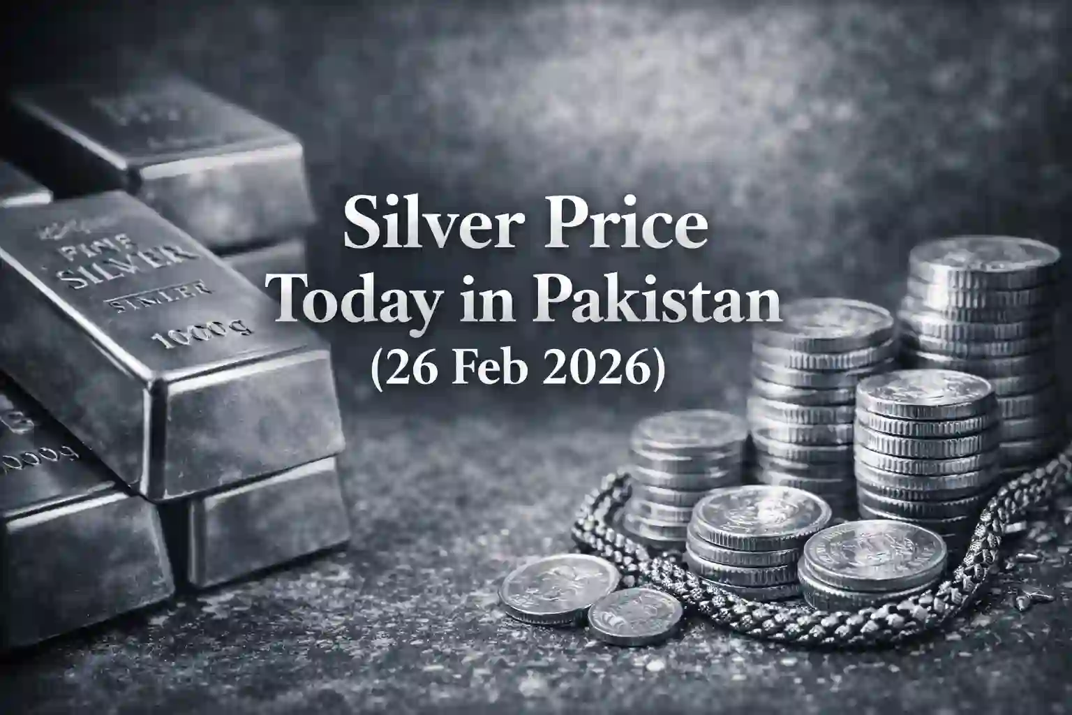 Silver Price Today in Pakistan (26 Feb 2026)