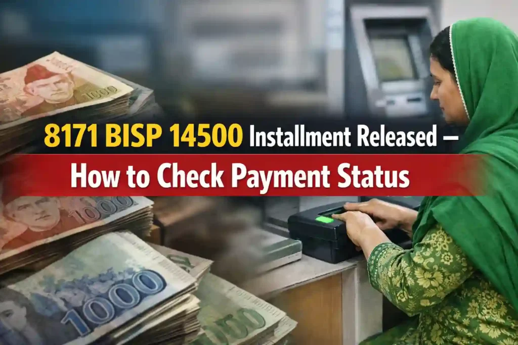 8171 BISP 14500 Installment Released – How to Check Payment Status