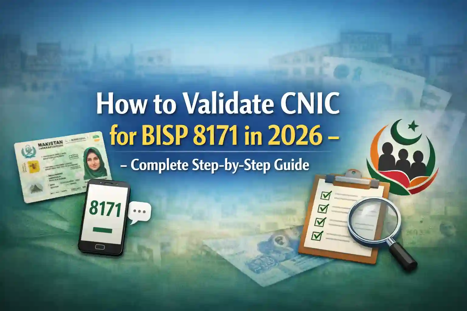How to Validate CNIC for BISP 8171 in 2026 – Complete Step-by-Step Guide