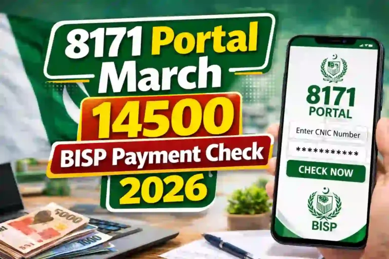 Is 8171 Portal Free for March 14500 BISP Payment Check 2026