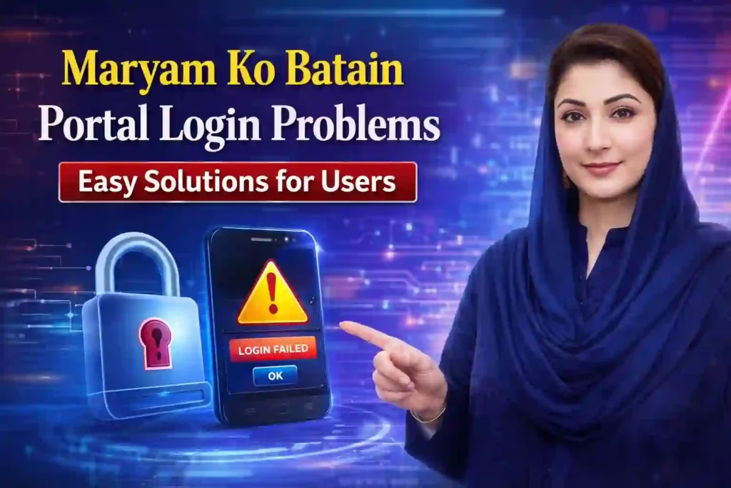 Maryam Ko Batain Portal Login Problems – Easy Solutions for Users