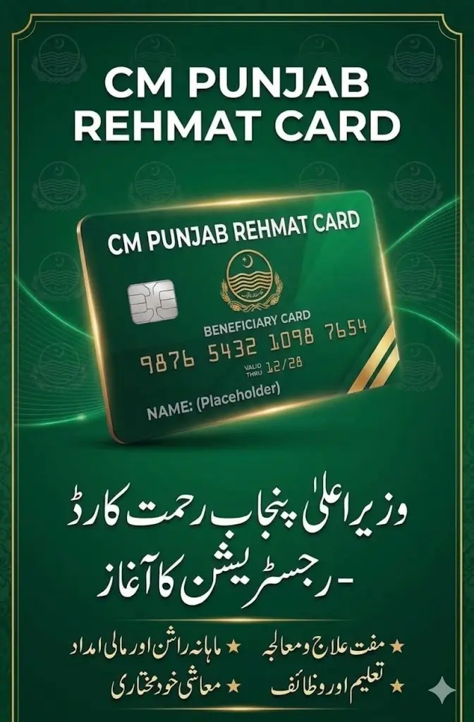 Punjab Rehmat Card Scheme 2026