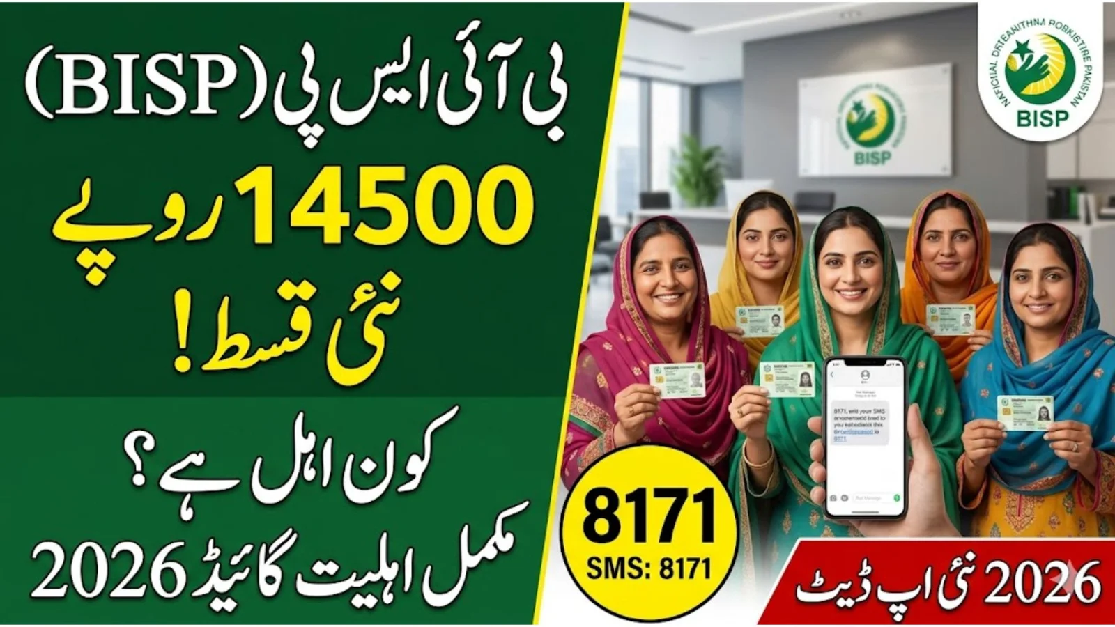 Who Is Eligible for 14500 BISP New April Payment – Complete Eligibility Guide for 2026
