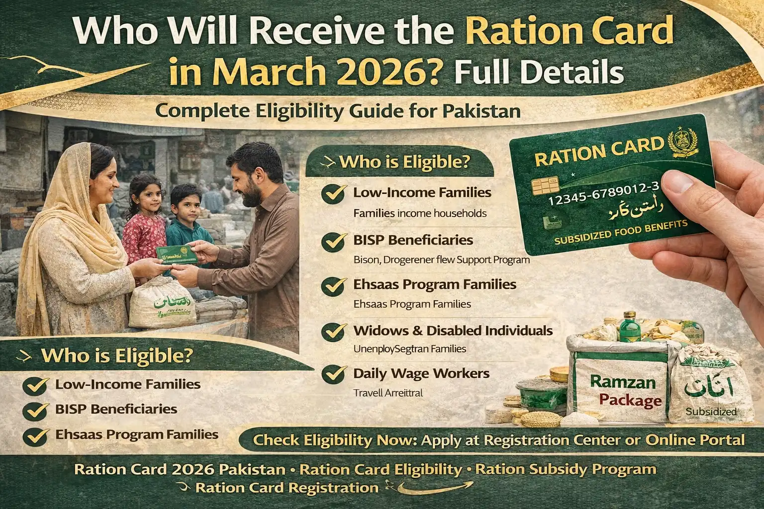 Who Will Receive the Ration Card in March 2026 Full Details
